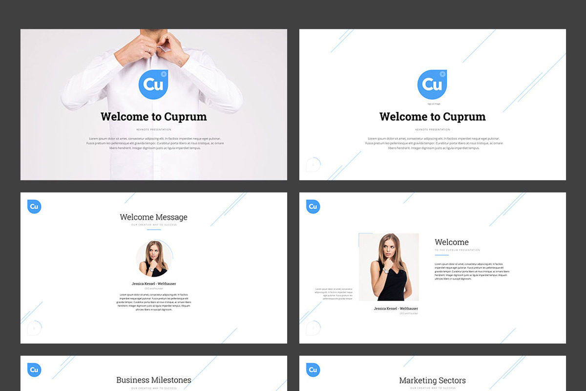 Google Slides presentation - CUPRUM, a Presentation Template by ElephantArts (Photo 4 of 8)