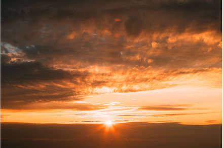 Bright And Dark Blue and Yellow, a Nature Photo by Our Amazing World