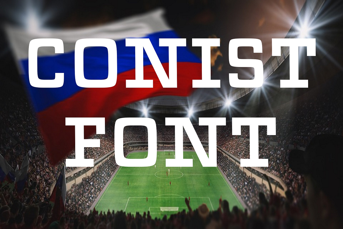 Conist Font preview 2