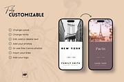 Editable Mobile City Trip Itinerary, a Templates & Theme by Hip Templates (Thumbnail 3 of 11)