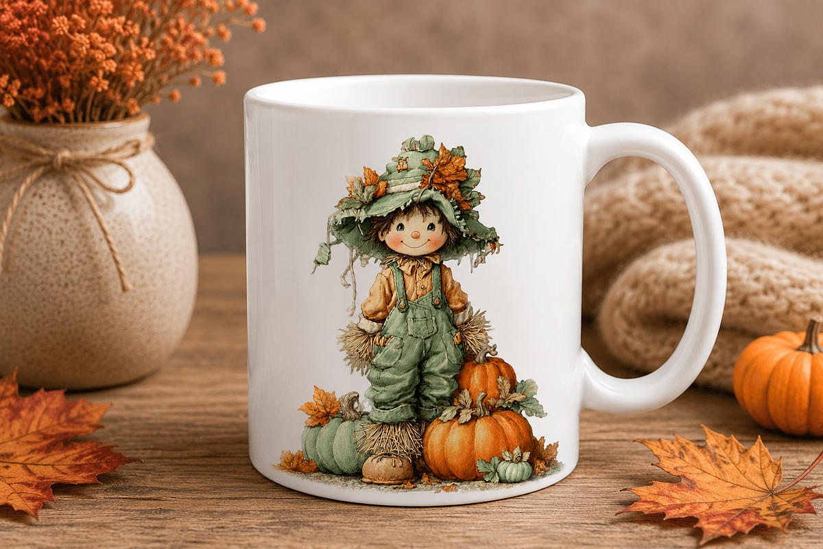 Cute scarecrow clipart, a Seasonal Illustration by CreationArt (Photo 5 of 7)