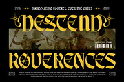 Break Roman Typeface, a Blackletter Font by alit design (Thumbnail 5 of 17)