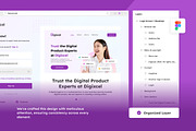 Clean Login & Register Form UI Kit, an UI Kit Template by twinstd (Thumbnail 2 of 5)