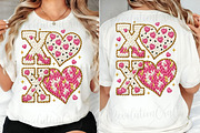 Crochet XOXO Valentine Day Heart Png, an Illustration by OK Design (Thumbnail 3 of 4)