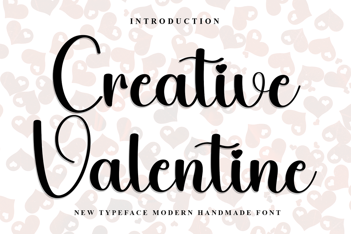Creative Valentine, a Handwritten Font by InermediaSTUDIO (Photo 1 of 8)