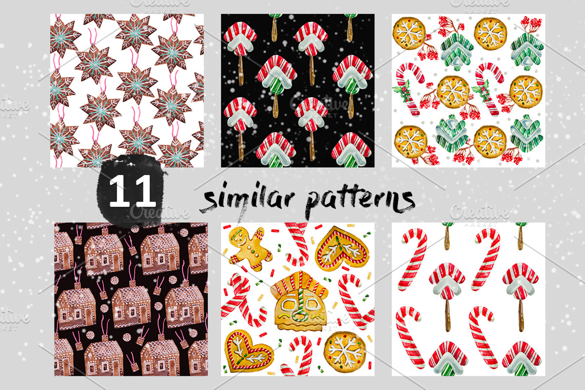 Christmas sweets, an Illustration by Design X0 (Photo 6 of 8)