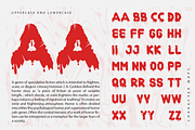 Histery - Modern Horror Typeface, a Blackletter Font by overlaytemplates (Thumbnail 4 of 5)