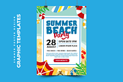 Summer Set Graphic Design V34, a Poster Template by twinstd (Thumbnail 3 of 6)