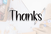 Handmade | Script Font, a Handwritten Font by Scratchones (Thumbnail 8 of 8)