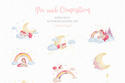 Fairy Unicorns, an Animal Illustration by CrystalinaShop (Thumbnail 4 of 11)