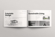 Architecture Portfolio Landscape, a Brochure Template by E-Type (Thumbnail 4 of 7)