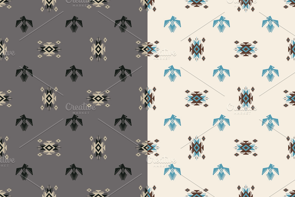 Bundle 15 Minimal Southwestern Boho, a Pattern Graphic by PPEthnicDecorPattern (Photo 1 of 6)