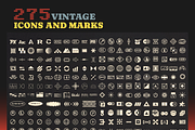 Retro Industrial Labels and Icons, an Object Graphic by Aure Design (Thumbnail 2 of 6)