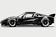 Racing Car Collection, an Illustration by Designer_Momina (Thumbnail 7 of 9)