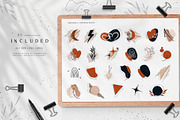 Organic, geometric abstract shapes, an Object Graphic by Graphic Art (Thumbnail 3 of 7)