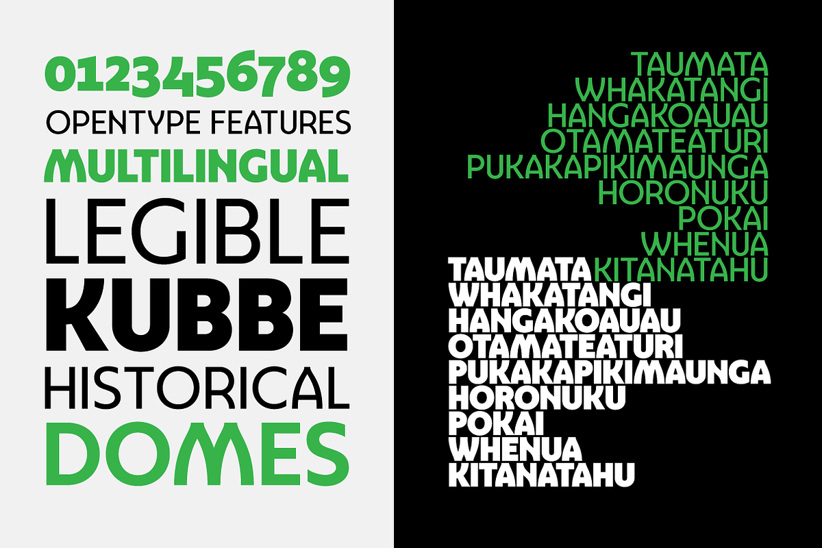 Qubbe, a Sans Serif Font by Ahmet Altun (Photo 2 of 5)