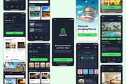 Travel & Hotel Booking App Figma UI, an UI Kit Template by Hammad Arif (Thumbnail 3 of 7)