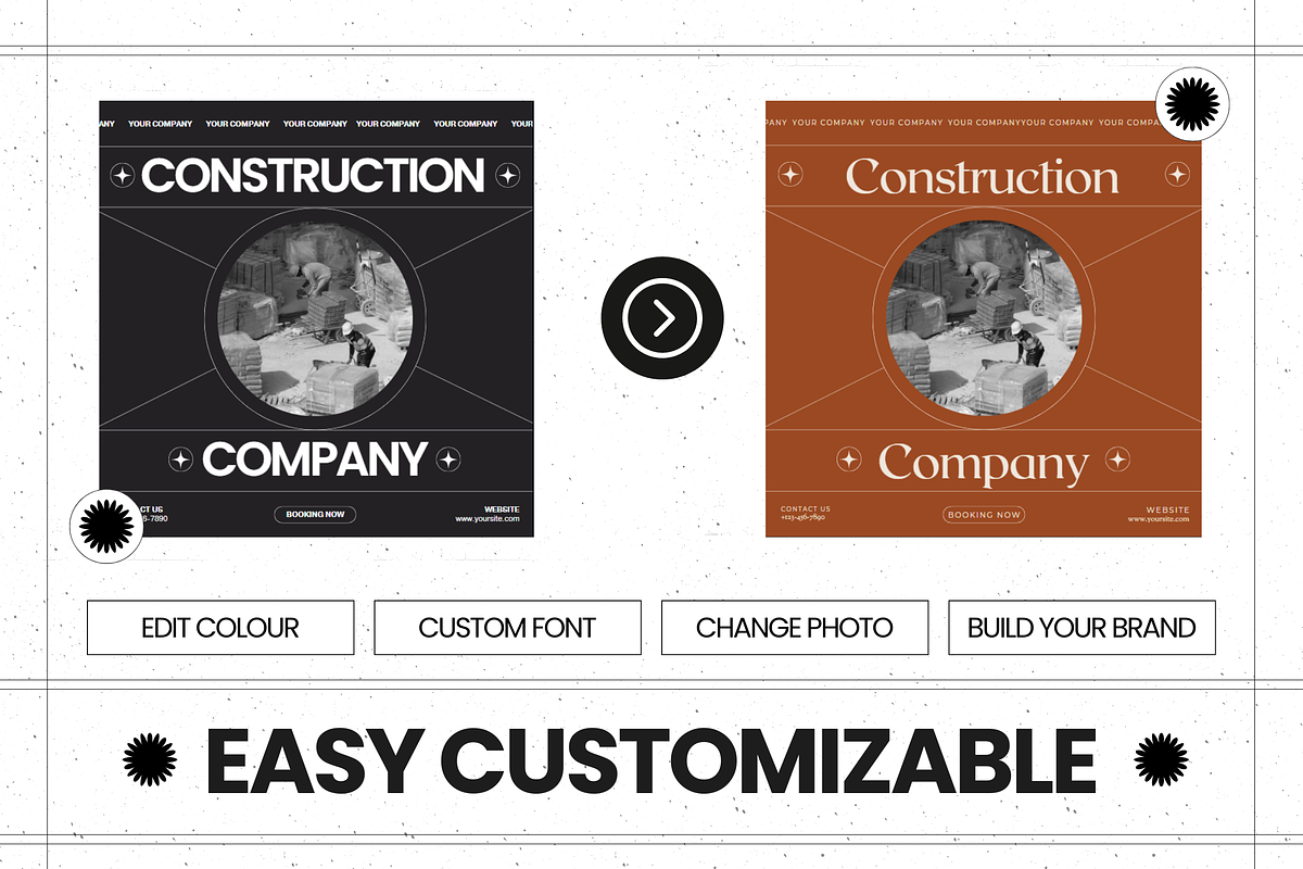 120 Construction Instagram Canva, a Social Media Template by Branding Victory STD (Photo 10 of 10)