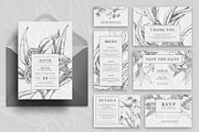 Eucalyptus Wedding Invitation Suite, an Invitation Template by Valeryia Aranovich (Thumbnail 2 of 5)