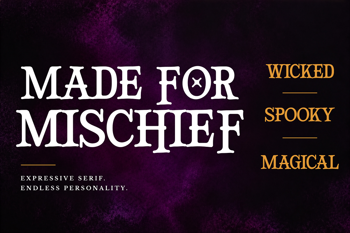 Fantasia Halloween - Spooky Typeface, a Serif Font by agnyhasyastudio (Photo 3 of 13)