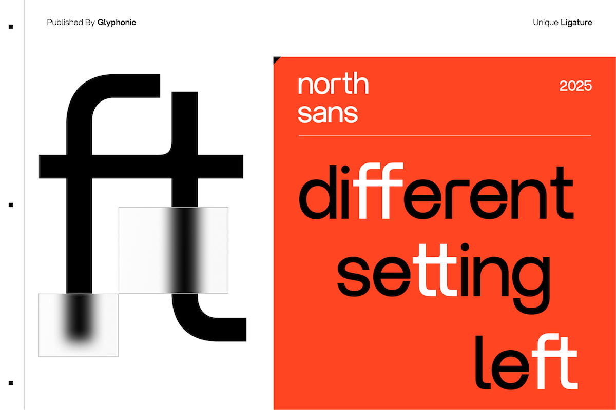 GC North Sans - Neo Modern Sans, a Sans Serif Font by Glyphonic (Photo 8 of 15)