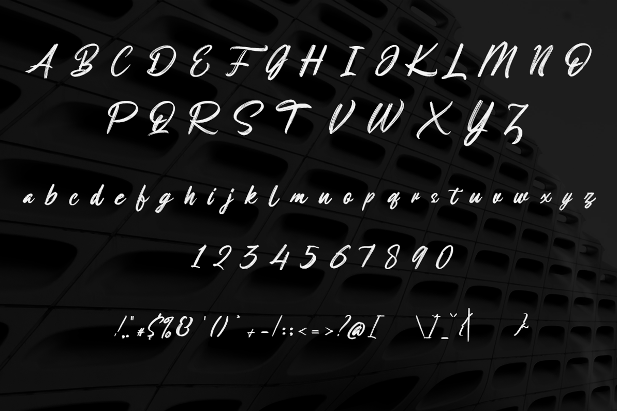 Northblue - Brush Font, a Script Font by Mayofont (Photo 7 of 7)