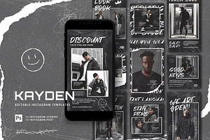 Kayden - Instagram Templates