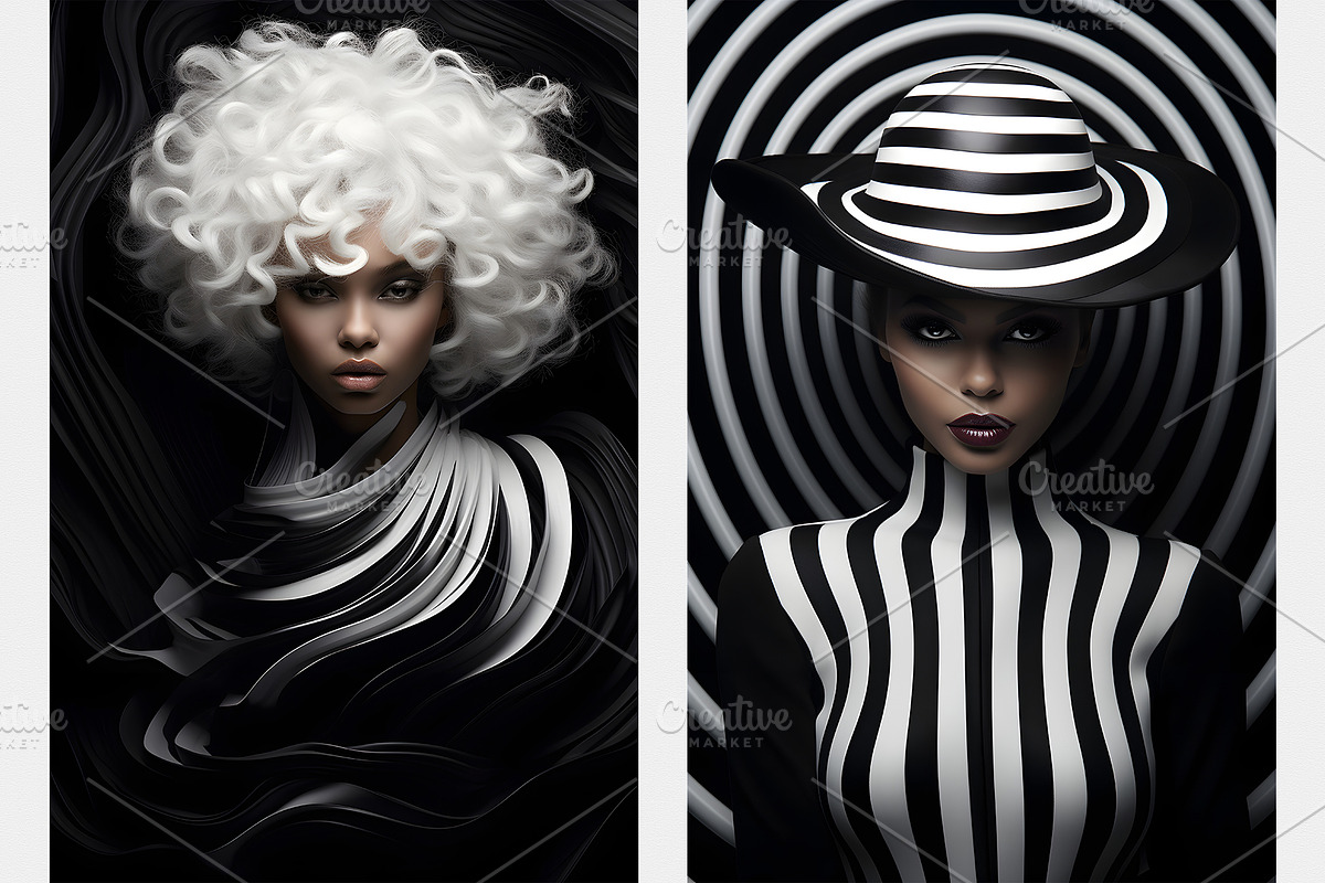 Black and White Fashion Portraits, a Person Photo by ThatsDesignArt (Photo 3 of 6)