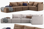 sofa SMANIA Beverly, a Furniture 3D Model by Alartimodels (Thumbnail 1 of 13)