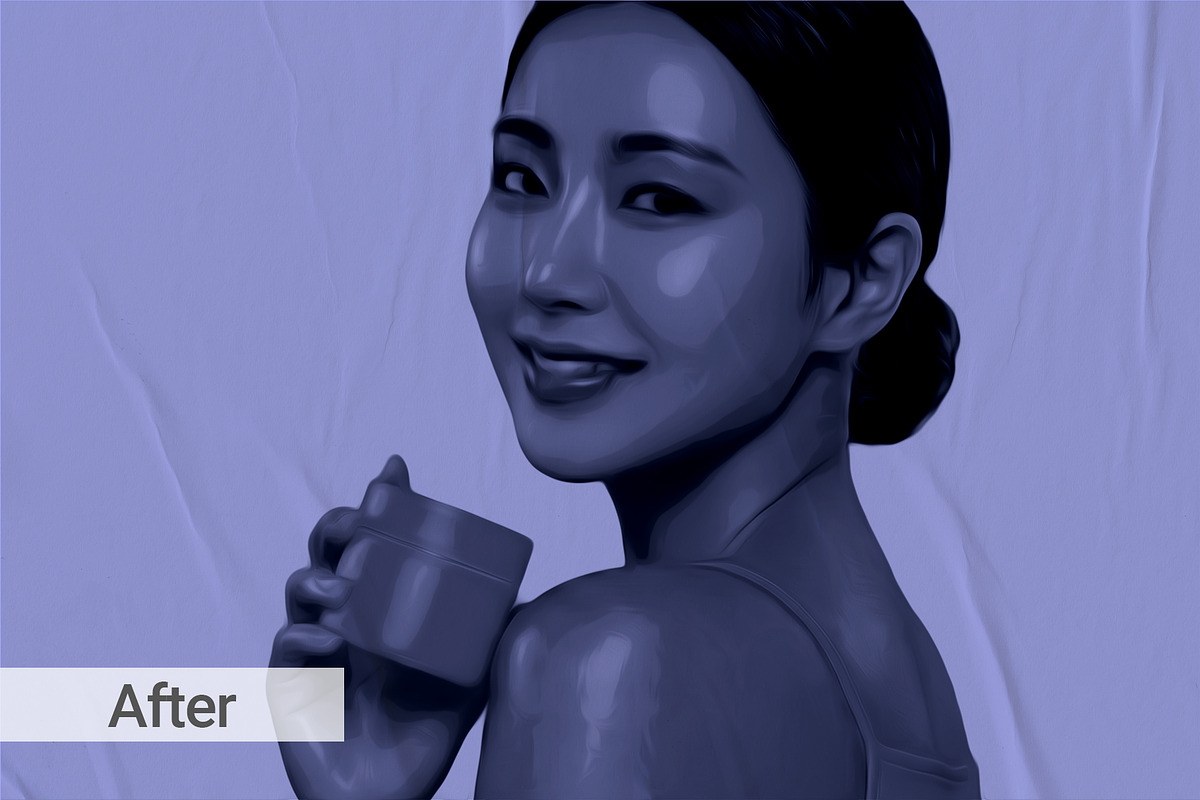 Vector Paint Effect Photoshop Action, a Layer Style Add-On by graphypix (Photo 11 of 13)