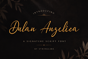 Dulan Anzelica - Signature Font, a Script Font by StringLabs (Thumbnail 1 of 10)