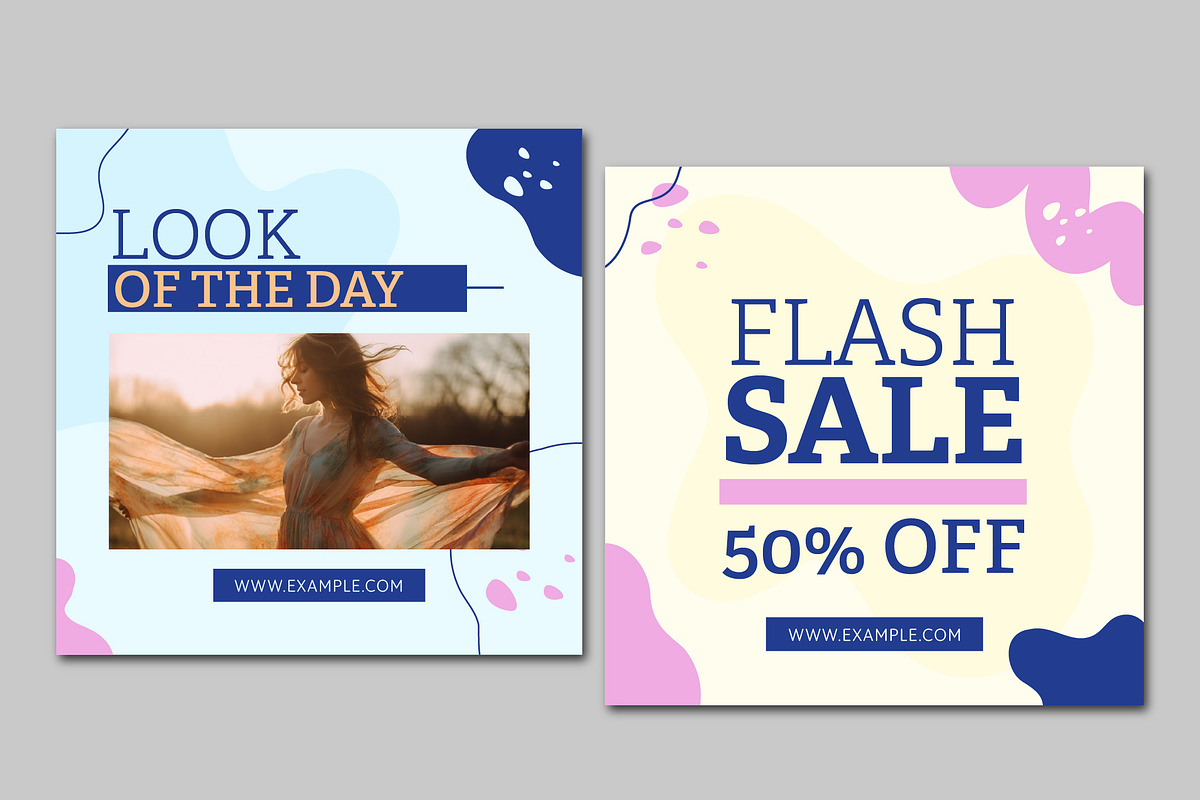 Colorful Social Media Promo Template