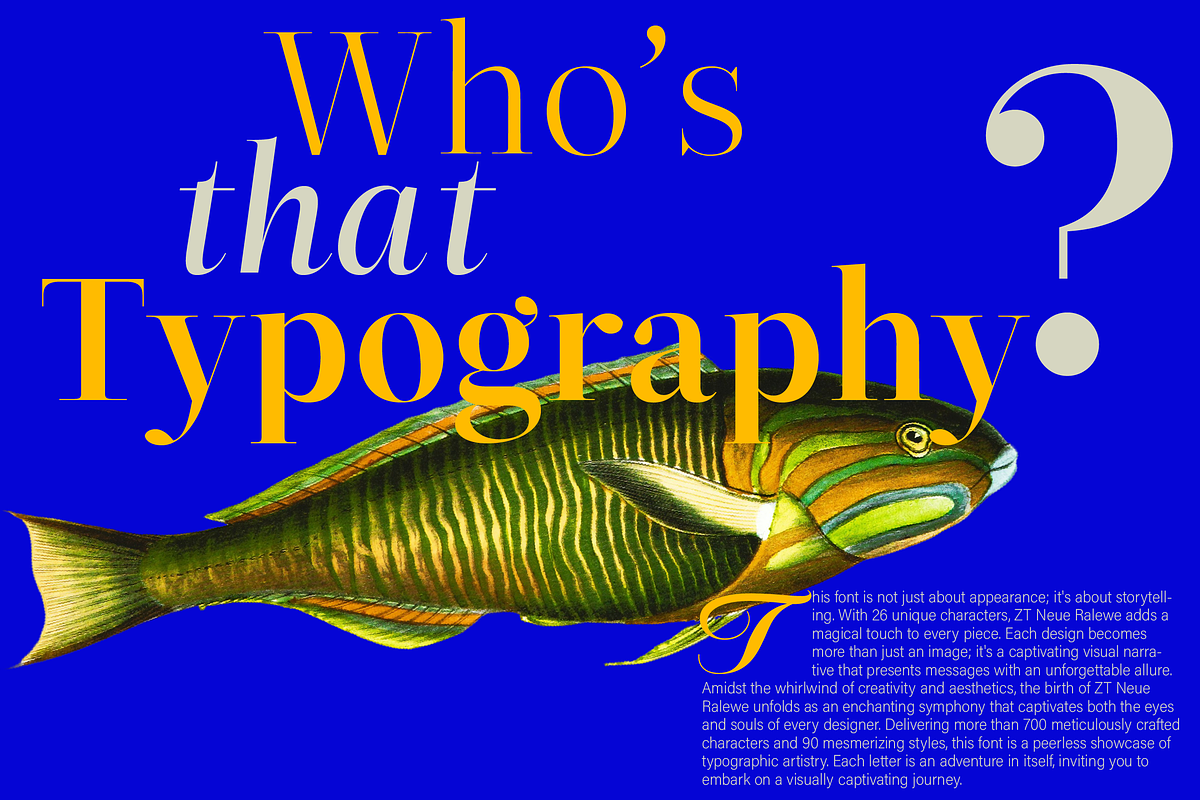 ZT Neue Ralewe Luxury Serif 90 Font, a Serif Font by zelow type (Photo 16 of 24)