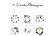 Wedding Monograms, a Graphic by wulano (Thumbnail 2 of 6)