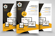 100 Business Flyers Mega Bundle, a Flyer Template by Design Up (Thumbnail 32 of 100)