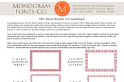 MFC Stencil Borders Five, a Symbol Font by Monogram Fonts Co. (Thumbnail 6 of 6)