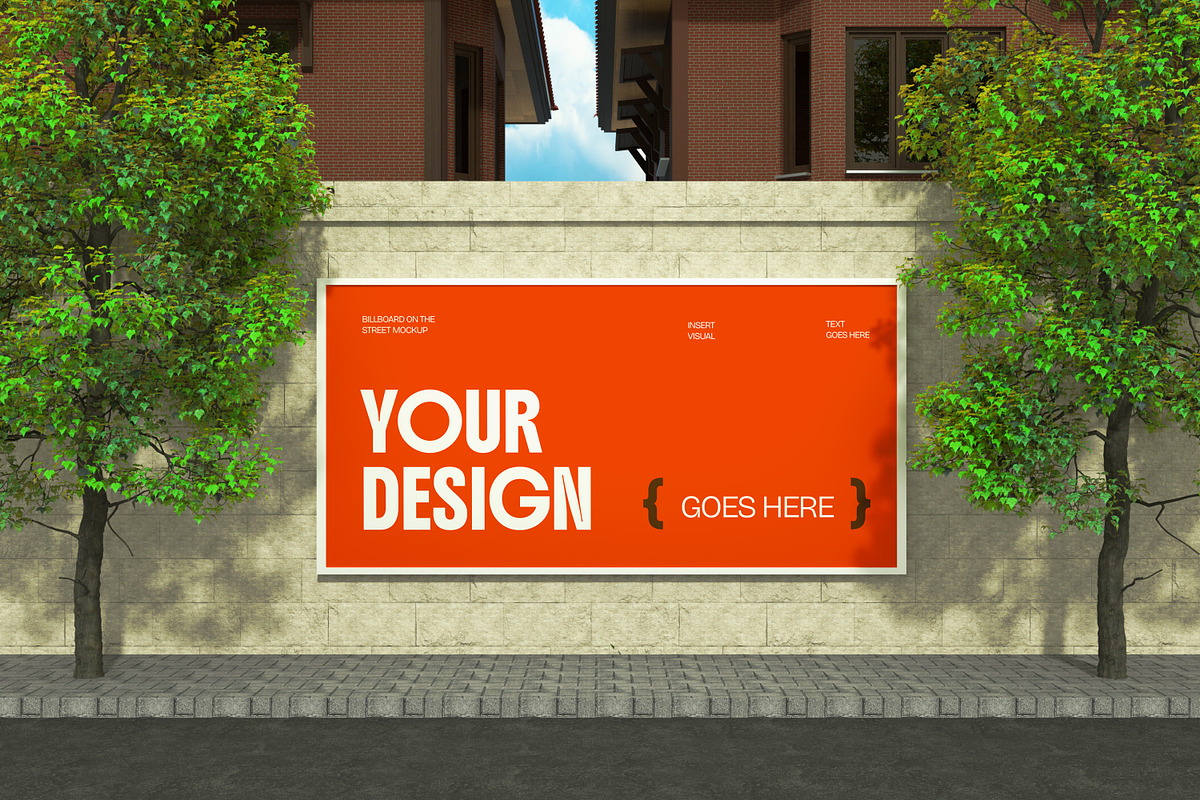 Billboard On The Street Mockup, a Mockup by graphicook (Photo 2 of 4)