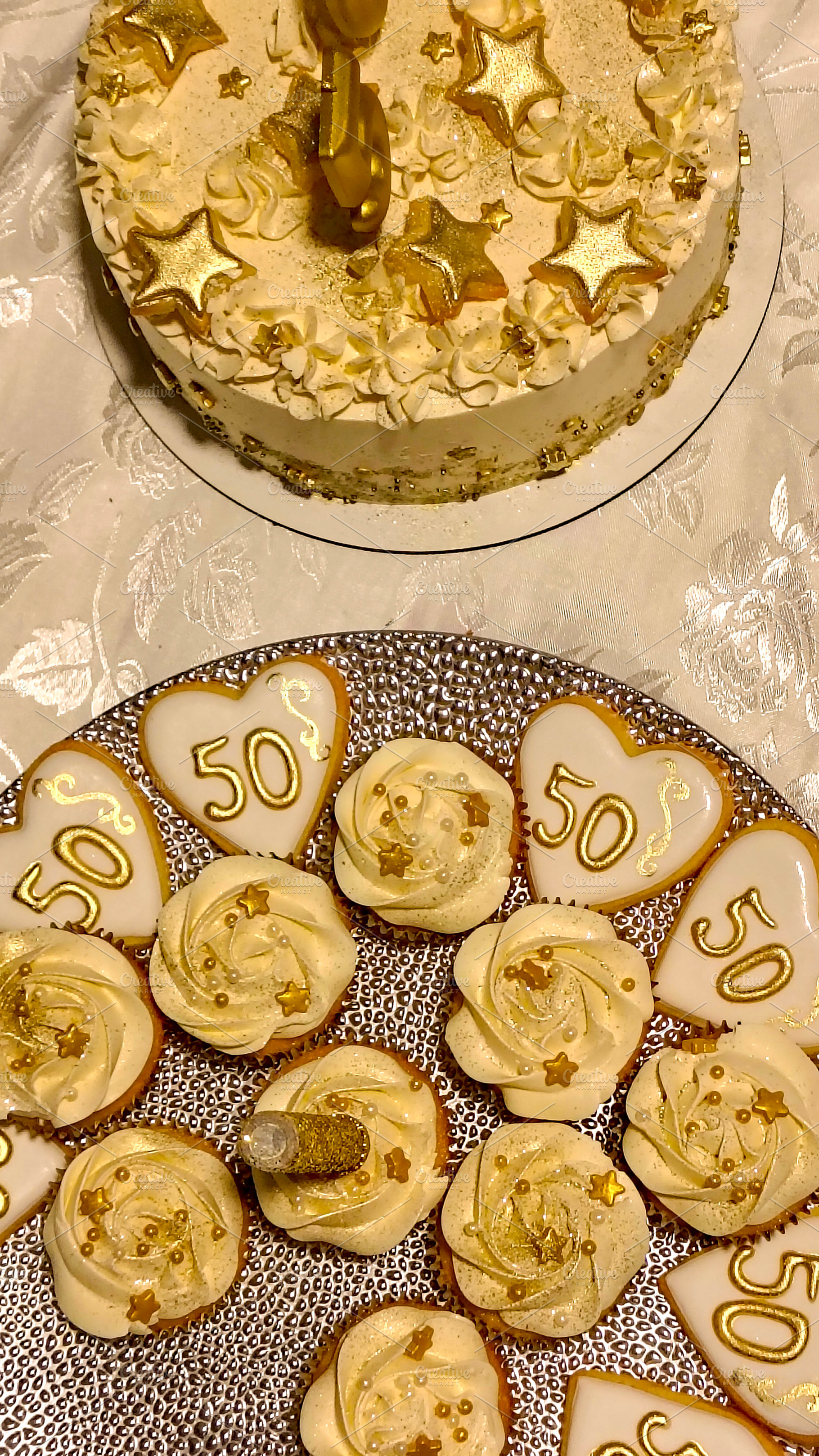 Birthday sweet table in high angle view, a Food & Drink Photo by DanFLCreativo