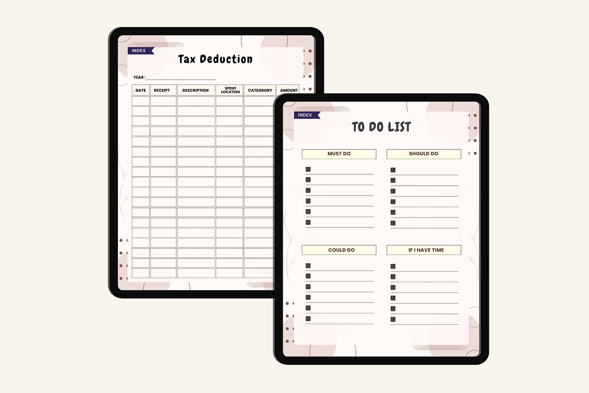 2025 Digital Craft Business Planner, a Stationery Template by Designmela01 (Photo 7 of 8)