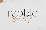Rabble & Solasta - modern font duo, a Script Font by Only Fonts (Thumbnail 1 of 12)