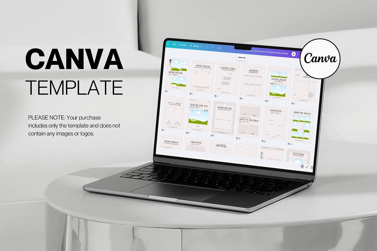 Home Decor LTK Canva Template, a Social Media Template by Deb Creative Studio (Photo 7 of 9)