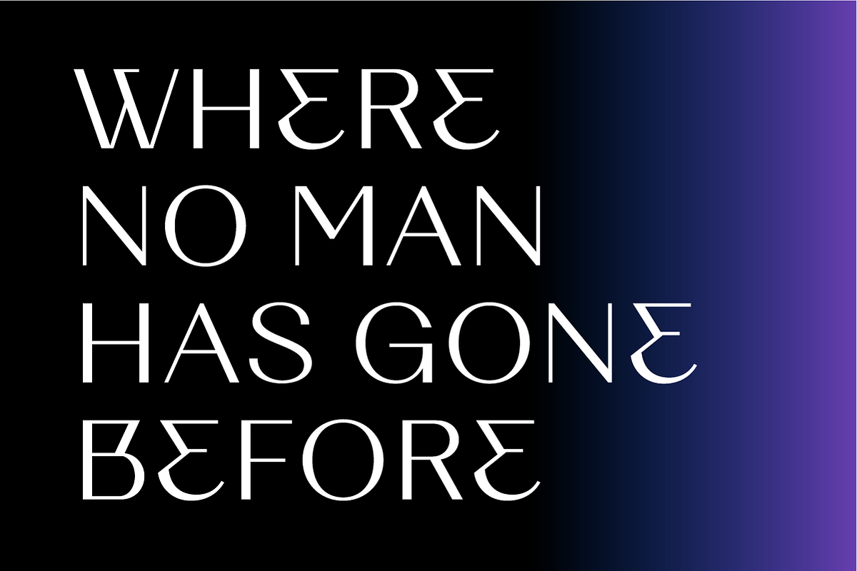 Stardate Typeface preview 3