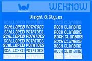 Scalloped Potatoes font, a Font by weknow (Thumbnail 7 of 8)