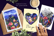 Night flowers, an Illustration by Steshnikova (Thumbnail 5 of 6)