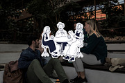 Café People – Hand-Drawn Coffee Shop, a Person Illustration by Invisual Studio (Thumbnail 7 of 14)
