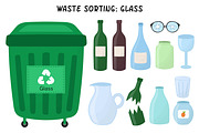 Waste Sorting Collection, a Food Illustration by Gulnara Sabirova (Thumbnail 8 of 9)