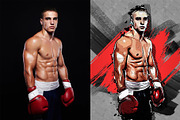 15 Wall Art Photoshop Actions Bundle, an Action Add-On by Design Forest (Thumbnail 26 of 57)