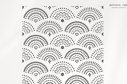 Rainbow Cut file svg dxf eps, an Animal Illustration by PatternLab.