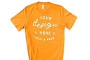 Male Bella Canvas 3001 Mockup Bundle, a Shirt Mockup by lock and page (Thumbnail 57 of 60)