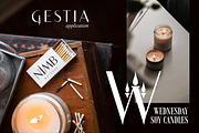 Gestia Candle Aesthetic Display Font, a Sans Serif Font by Struvictory.art (Thumbnail 8 of 11)
